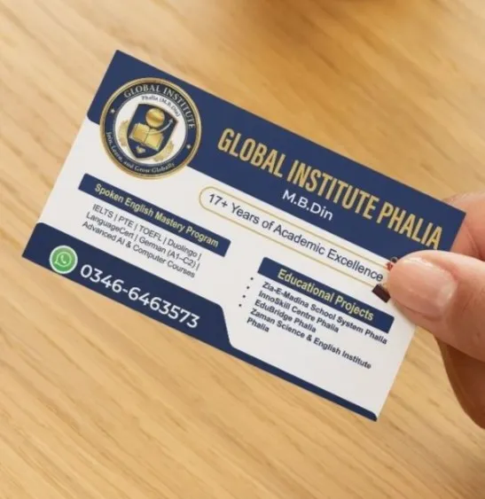 Visiting Cards 300 GSM with Spot UV Texture Coating